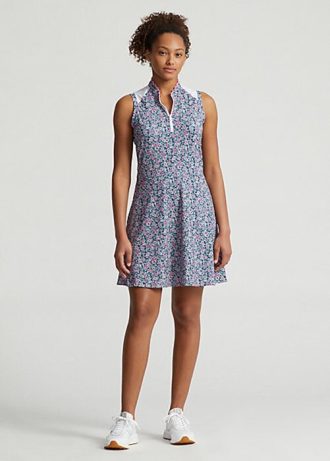 Flower pentru femei Ralph Lauren Floral Hybrid Mesh & Rochie din jerseu