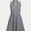 Flower pentru femei Ralph Lauren Floral Hybrid Mesh & Rochie din jerseu