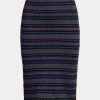Fuste creion din bumbac Fair Isle, multicolore, Ralph Lauren, pentru femei Fuste creion din bumbac Fair Isle, multicolore, Ralph Lauren, pentru femei