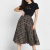 Fuste cu talie înaltă plisate Ralph Lauren de damă multicolore Fuste cu talie înaltă plisate Ralph Lauren de damă multicolore