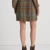 Fuste din tweed cu franjuri, Ralph Lauren, multicolore, pentru femei