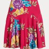 Fuste multicolore de damă Ralph Lauren Floral Georgette Fuste multicolore de damă Ralph Lauren Floral Georgette