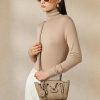 Geantă de mână Ralph Lauren, din piele de căprioară, moale, pentru femei, Pale Honey Geantă de mână Ralph Lauren, din piele de căprioară, moale, pentru femei, Pale Honey