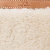 Geantă de mână Ralph Lauren Shearling Plic pentru femei Honey/Cream Geantă de mână Ralph Lauren Shearling Plic pentru femei Honey/Cream