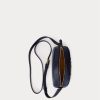Genți crossbody Jordynn medii din piele Ralph Lauren de la marina franceză