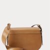 Genți de șa Ralph Lauren Polo ID din piele de vițel de culoare maro Genți de șa Ralph Lauren Polo ID din piele de vițel de culoare maro