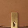 Genți de șa Ralph Lauren Polo ID din piele de vițel de culoare maro Genți de șa Ralph Lauren Polo ID din piele de vițel de culoare maro