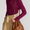 Genți de damă cuoio Ralph Lauren din piele mari Bellport Genți de damă cuoio Ralph Lauren din piele mari Bellport