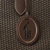 Genți de tote Bellport mari de paie, ciocolată, pentru femei, Ralph Lauren