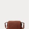 Genți de umăr Maddy mici din piele împletită Ralph Lauren Lauren Tan Genți de umăr Maddy mici din piele împletită Ralph Lauren Lauren Tan