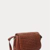 Genți de umăr Maddy mici din piele împletită Ralph Lauren Lauren Tan Genți de umăr Maddy mici din piele împletită Ralph Lauren Lauren Tan
