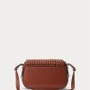 Genți de umăr Maddy mici din piele împletită Ralph Lauren Lauren Tan Genți de umăr Maddy mici din piele împletită Ralph Lauren Lauren Tan