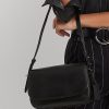 Genți de umăr Maddy mici din piele Ralph Lauren pentru femei negre