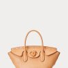 Genți ghiozdan Bellport Medium Vachetta Ralph Lauren pentru damă naturală Genți ghiozdan Bellport Medium Vachetta Ralph Lauren pentru damă naturală