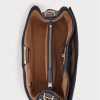 Genți ghiozdan medii Peyton din piele Ralph Lauren pentru femei bleumarin Genți ghiozdan medii Peyton din piele Ralph Lauren pentru femei bleumarin