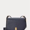 Genți Ralph Lauren Polo ID din piele pentru femei Midnight Navy Genți Ralph Lauren Polo ID din piele pentru femei Midnight Navy