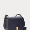 Genți Ralph Lauren Polo ID din piele pentru femei Midnight Navy Genți Ralph Lauren Polo ID din piele pentru femei Midnight Navy