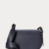 Genți Ralph Lauren Polo ID din piele pentru femei Midnight Navy Genți Ralph Lauren Polo ID din piele pentru femei Midnight Navy