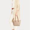 Genți tote mici din nailon Ralph Lauren pentru femei Clay