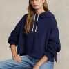 Hanocă cu mânecă cu pulover pentru femei, Ralph Lauren, de culoare bleumarin Hanocă cu mânecă cu pulover pentru femei, Ralph Lauren, de culoare bleumarin