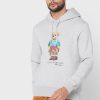 Hanocă gri pentru bărbați cu imprimeu Ralph Lauren