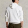 Hanorac alb pentru bărbați, din tricot dublu, Ralph Lauren