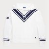 Hanorac alb pentru femei Ralph Lauren Australian Open Cricket Fleece Hanorac alb pentru femei Ralph Lauren Australian Open Cricket Fleece
