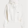 Hanorac alb pentru femei Ralph Lauren Fleece, cu fermoar complet, cu mâneci Dolman Hanorac alb pentru femei Ralph Lauren Fleece, cu fermoar complet, cu mâneci Dolman
