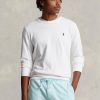 Hanorac alb Ralph Lauren Spa Terry pentru bărbați Hanorac alb Ralph Lauren Spa Terry pentru bărbați