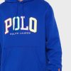 Hanorac albastru cu logo Ralph Lauren pentru bărbați