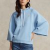 Hanorac albastru din lână Ralph Lauren pentru femei Hanorac albastru din lână Ralph Lauren pentru femei