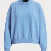 Hanorac albastru pentru femei Ralph Lauren Fleece Crewneck Hanorac albastru pentru femei Ralph Lauren Fleece Crewneck