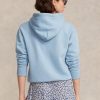 Hanorac albastru pentru femei Ralph Lauren Polo Bear Fleece