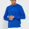 Hanorac albastru Ralph Lauren Essential pentru bărbați Hanorac albastru Ralph Lauren Essential pentru bărbați