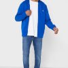 Hanorac albastru Ralph Lauren Essential pentru bărbați