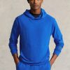 Hanorac albastru Ralph Lauren French Terry pentru bărbați Hanorac albastru Ralph Lauren French Terry pentru bărbați