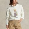 Hanorac crew pentru femei Ralph Lauren Polo Bear Fleece crewneck