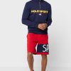Hanorac cu jumătate de fermoar cu logo Ralph Lauren pentru bărbați Hanorac cu jumătate de fermoar cu logo Ralph Lauren pentru bărbați