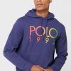 Hanorac cu logo Ralph Lauren pentru bărbați bleumarin Hanorac cu logo Ralph Lauren pentru bărbați bleumarin