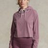 Hanorac din jerseu de bumbac decupat Ralph Lauren pentru femei Rose Hanorac din jerseu de bumbac decupat Ralph Lauren pentru femei Rose