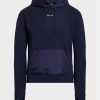 Hanorac din jerseu hibrid Ralph Lauren GolfLogo pentru femei bleumarin
