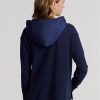 Hanorac din jerseu hibrid Ralph Lauren GolfLogo pentru femei bleumarin