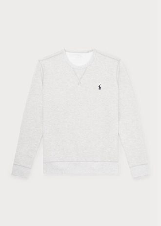 Hanorac gri pentru bărbați Ralph Lauren, cu tricot dublu