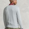Hanorac gri pentru bărbați Ralph Lauren Polo Bear Fleece Hanorac gri pentru bărbați Ralph Lauren Polo Bear Fleece