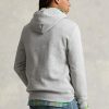 Hanorac gri pentru bărbați Ralph Lauren Polo Bear Fleece Hanorac gri pentru bărbați Ralph Lauren Polo Bear Fleece