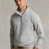 Hanorac gri pentru bărbați Ralph Lauren The Rl Fleece Hanorac gri pentru bărbați Ralph Lauren The Rl Fleece