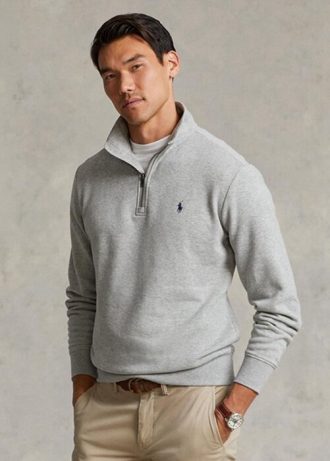 Hanorac gri pentru bărbați Ralph Lauren The Rl Fleece