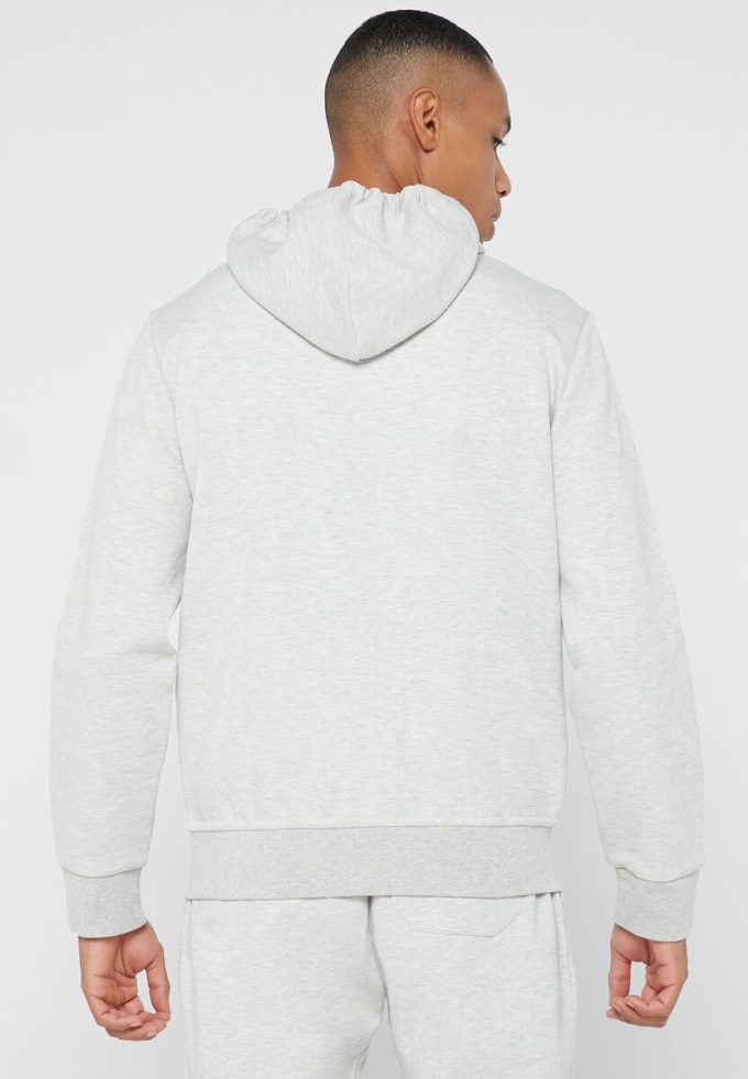Hanorac gri Ralph Lauren Essential pentru bărbați Hanorac gri Ralph Lauren Essential pentru bărbați