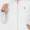 Hanorac gri Ralph Lauren Essential pentru bărbați Hanorac gri Ralph Lauren Essential pentru bărbați