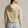 Hanorac kaki din bumbac Ralph Lauren pentru damă Hanorac kaki din bumbac Ralph Lauren pentru damă